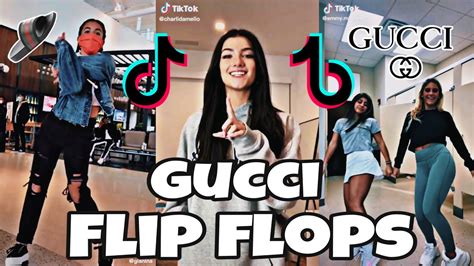 gucci flip flops bad baby|gucci flip flops tiktok song.